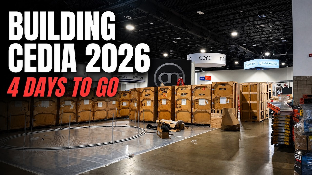 Kulisy przygotowań hali targowej CEDIA 2026, 4 dni przed wydarzeniem!
