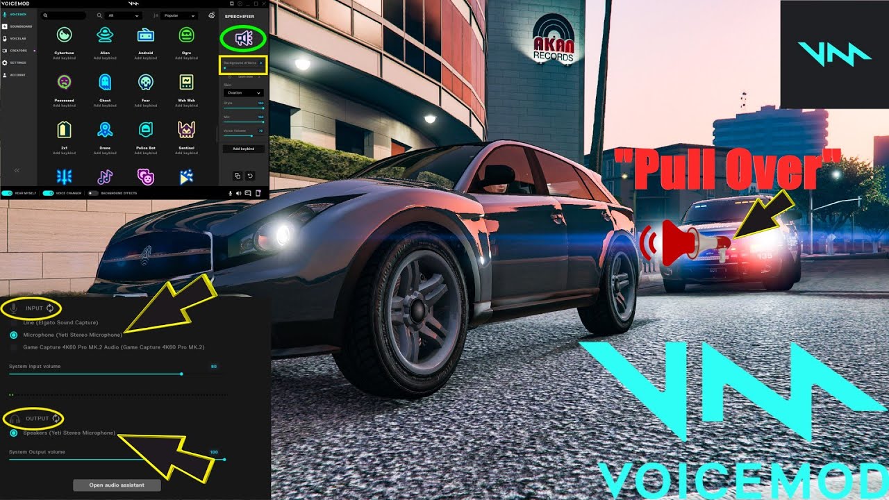 Как использовать динамик мегафона в LSPDFR! | #voicemod | #lspdfr | #criminaljusticeyoutube