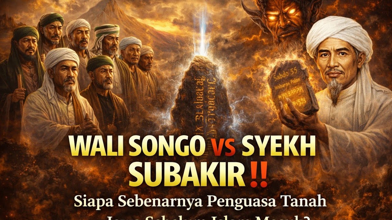 WALI SONGO VS SYEKH SUBAKIR‼️ Rahasia Penakluk Jin & Paku Tanah Jawa yang Terlupakan