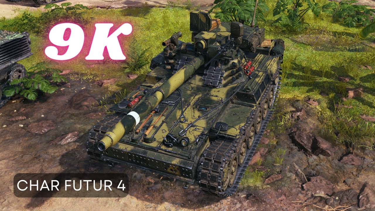 Char Futur 4  - 9K Damage World of Tanks   #wot #worldoftanks
