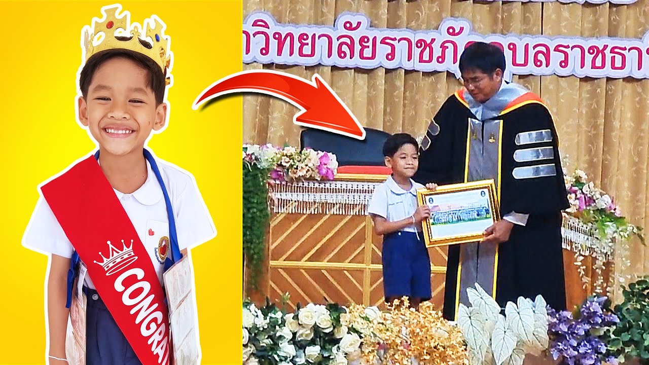 น้องไนล์จบอนุบาล3แล้ว !? พี่หนูดีมีอะไรมาเซอร์ไพร์สน้องไนล์ด้วยนะ I หนูดีมาแล้วจ้า