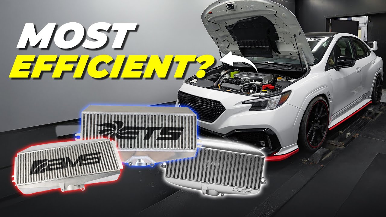 VB WRX Top Mount Intercooler SHOWDOWN