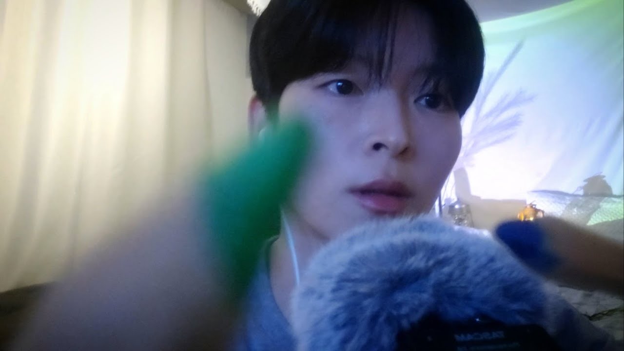 ASMR (sub)팅글 가득 연필 카메라터칭 입소리✏️💋 1탄 Tingle-filled pencils Camera Touching Mouth Sound✏️💋 Part 1