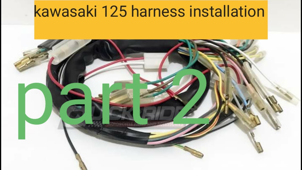 PAANO MAGLAGAY NG WIRE HARNESS NG HD3 KAWASAKI 125 PART 2