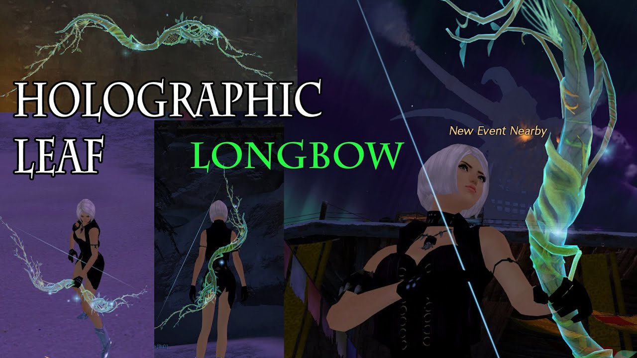 Holographic Leaf Longbow - Guild Wars 2