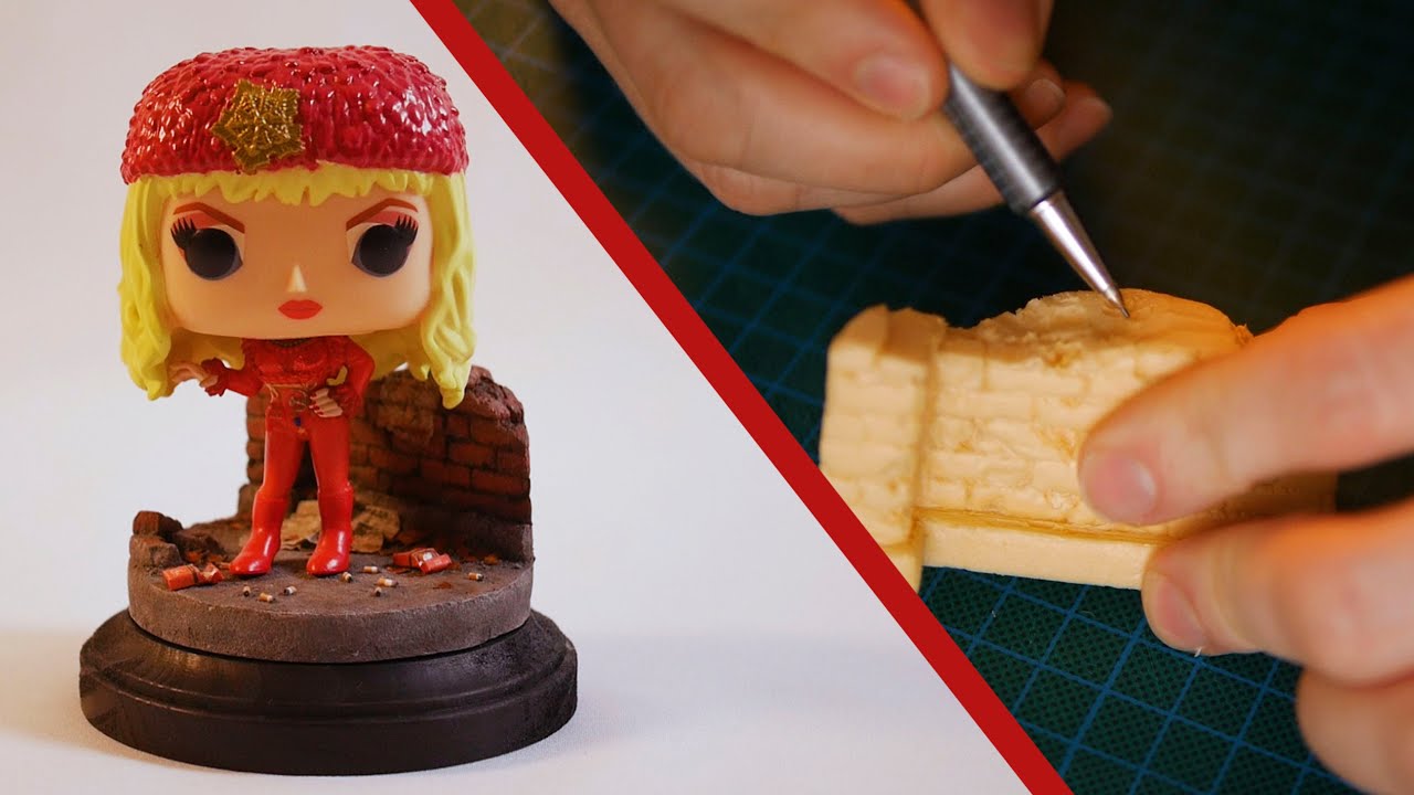 KATYA ZAMOLODCHIKOVA Miniature Custom Pop Vinyl Base
