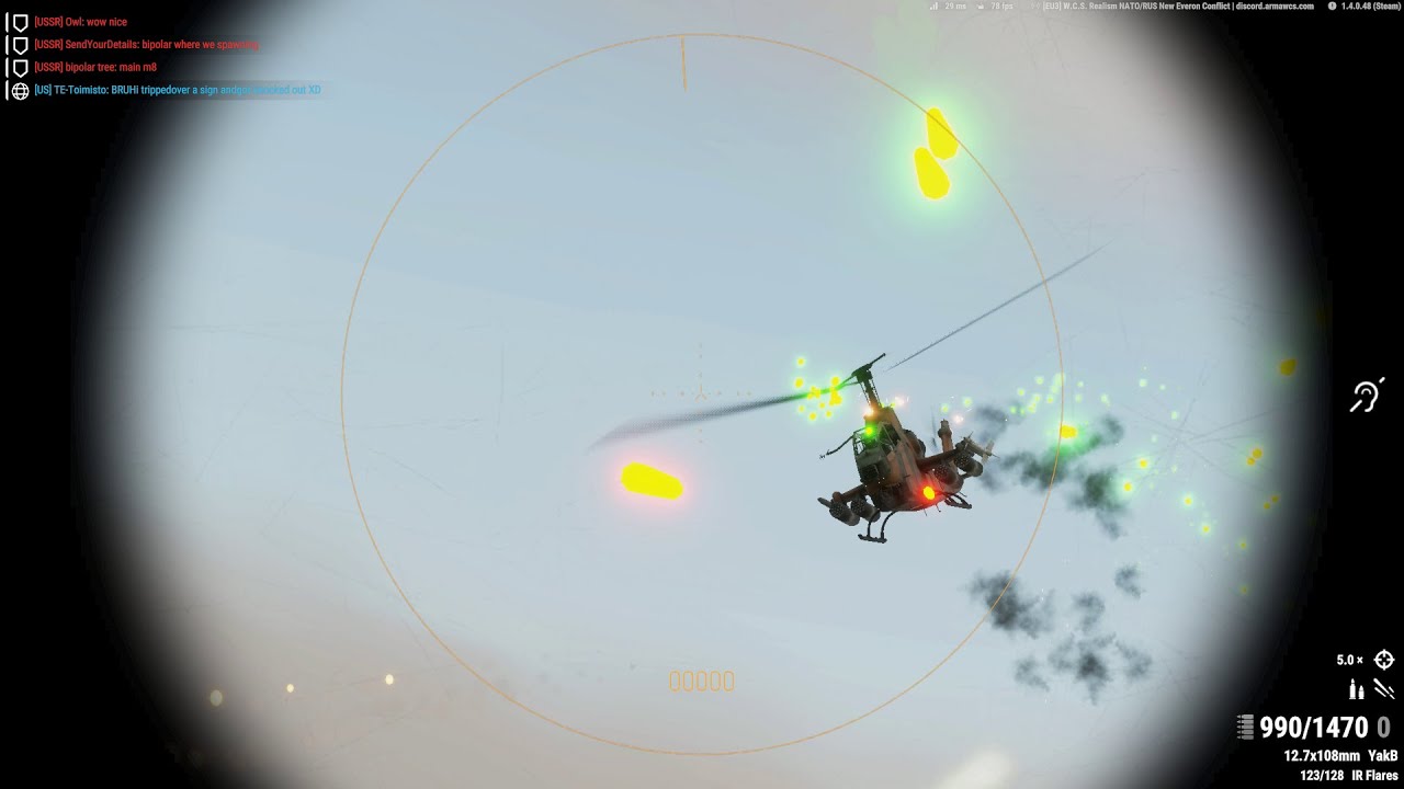 bf6 waiting room - WCS Arma chopper gunner, bopping 2 cobras and 2 hueys