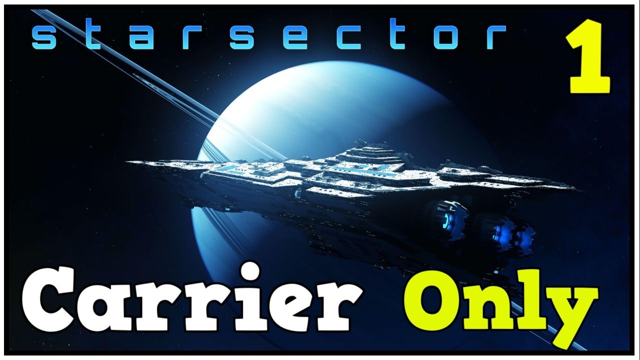 The Carrier's Only Challenge In Starsector - Let's Play #1