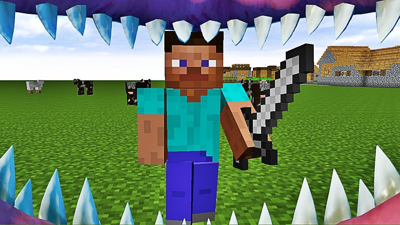 JOUER À MINECRAFT EN REQUIN !