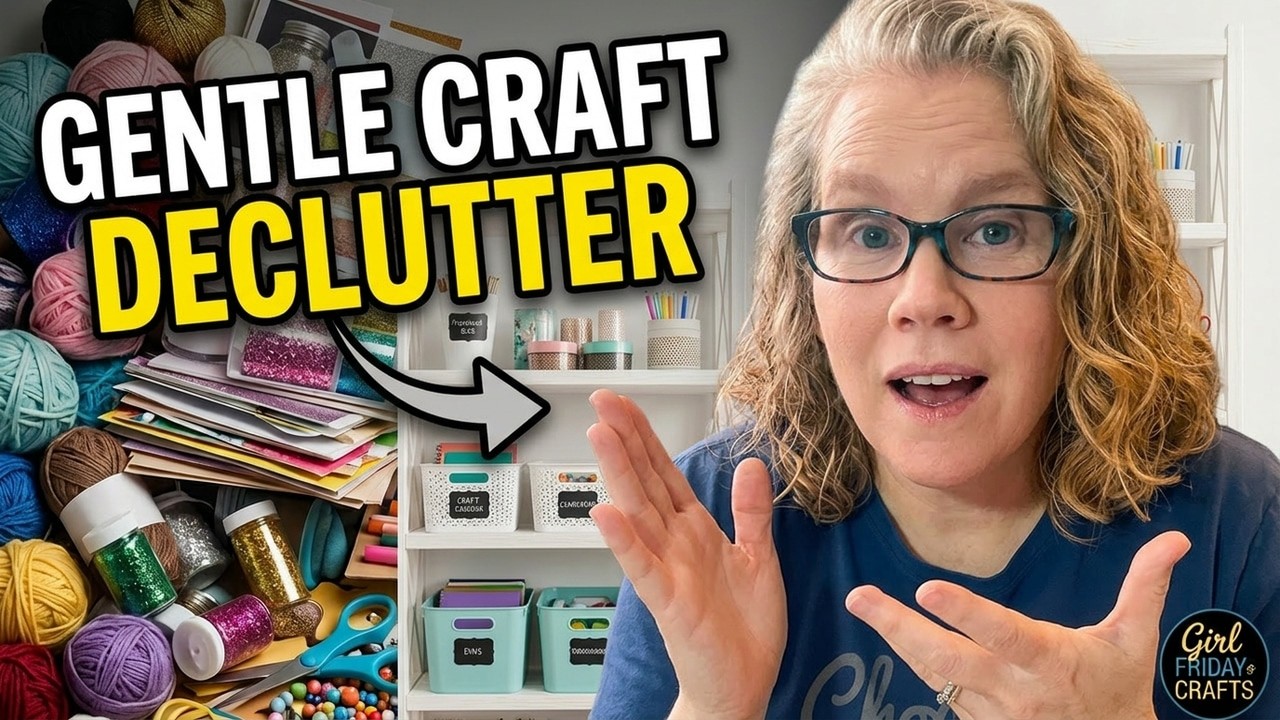 Craft Space Organization: The Gentle Decluttering Approach