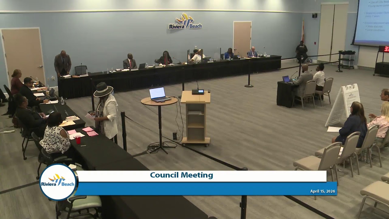 Council Meeting April 15, 2026