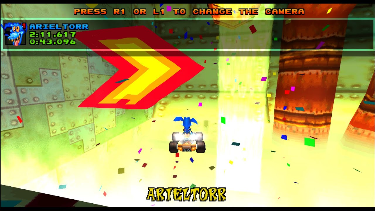 Crash Team Racing Online 4 players - Mednafen