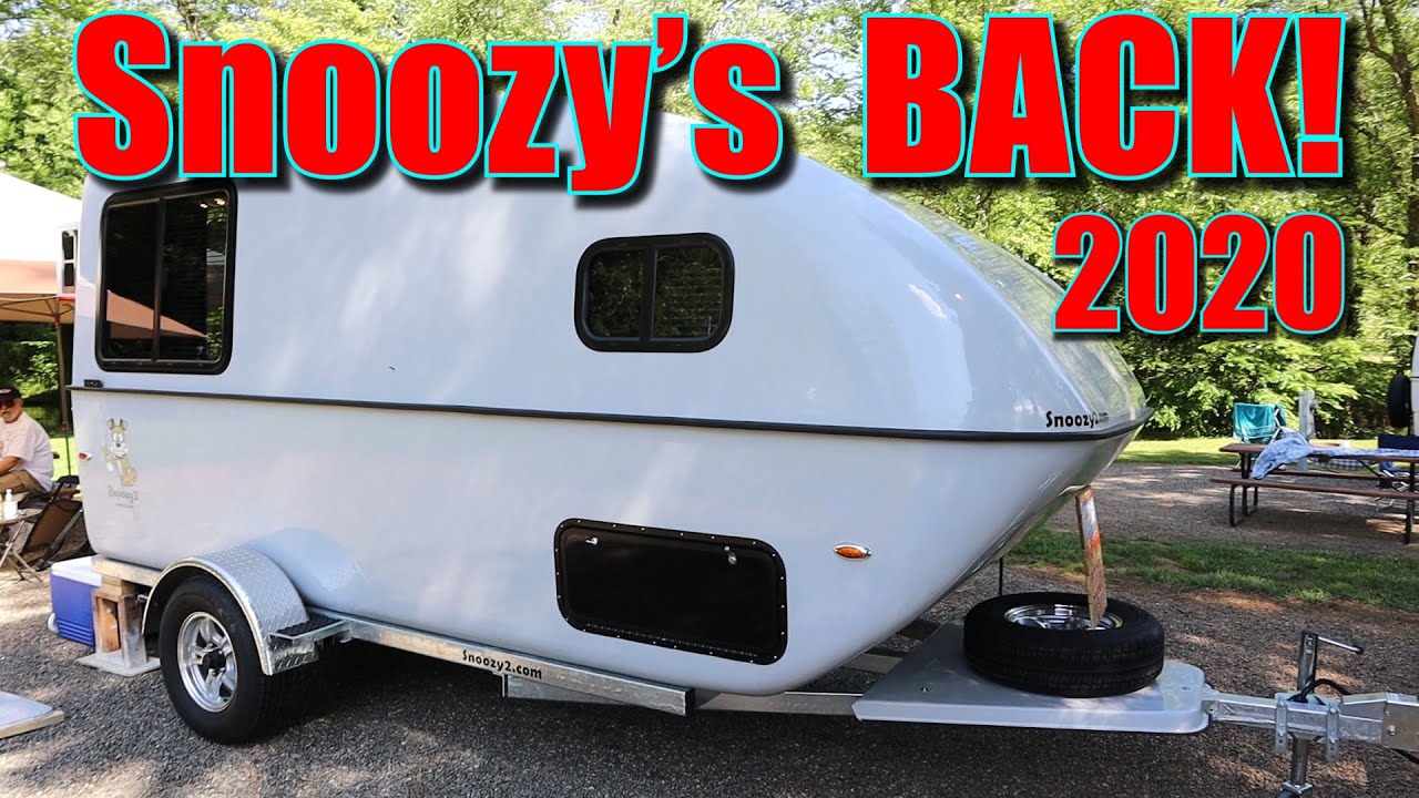 2020 Snoozy II / 2nd Gen Lil Snoozy / Molded Fiberglass RV Travel Trailer