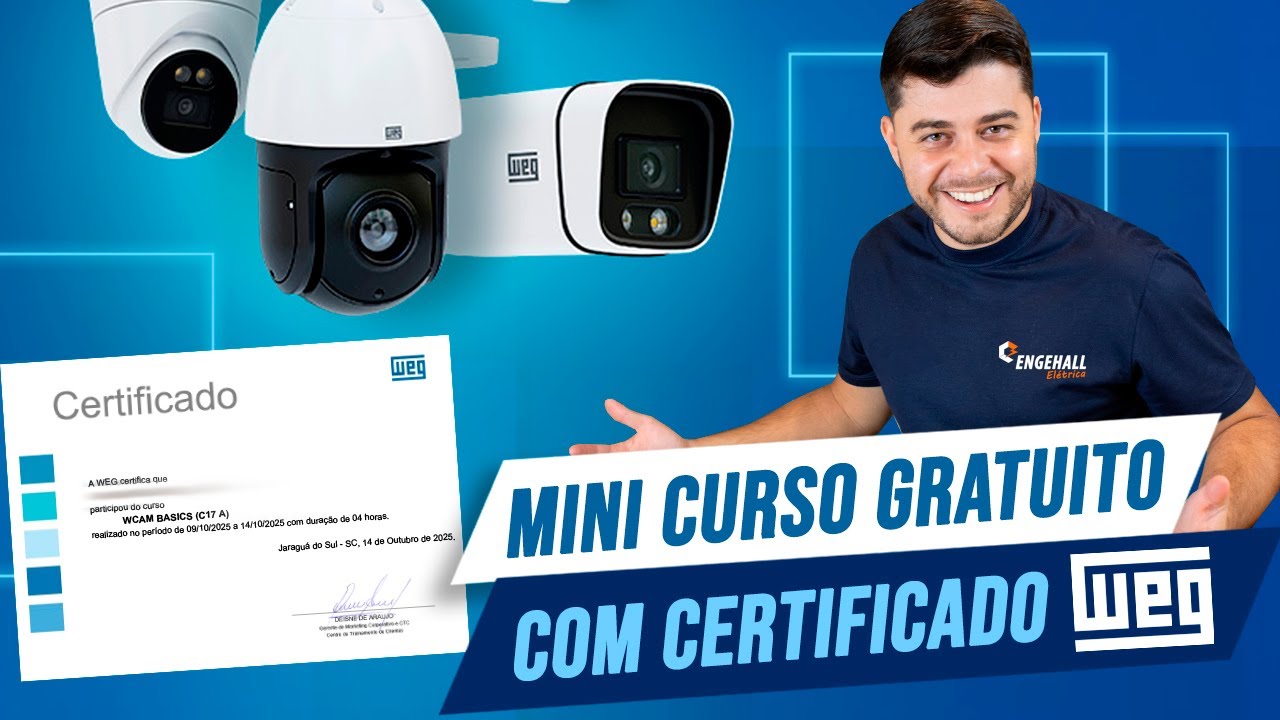 Mini curso GRATUITO de SEGURAN&Ccedil;A ELETR&Ocirc;NICA (vagas limitadas) 🔥🤩