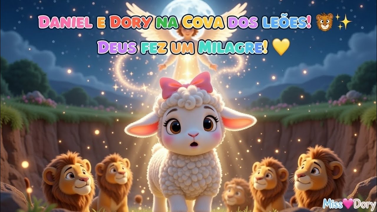A Noite em que Daniel Dormiu com os Leões @Miss.Dory_msg_biblica 