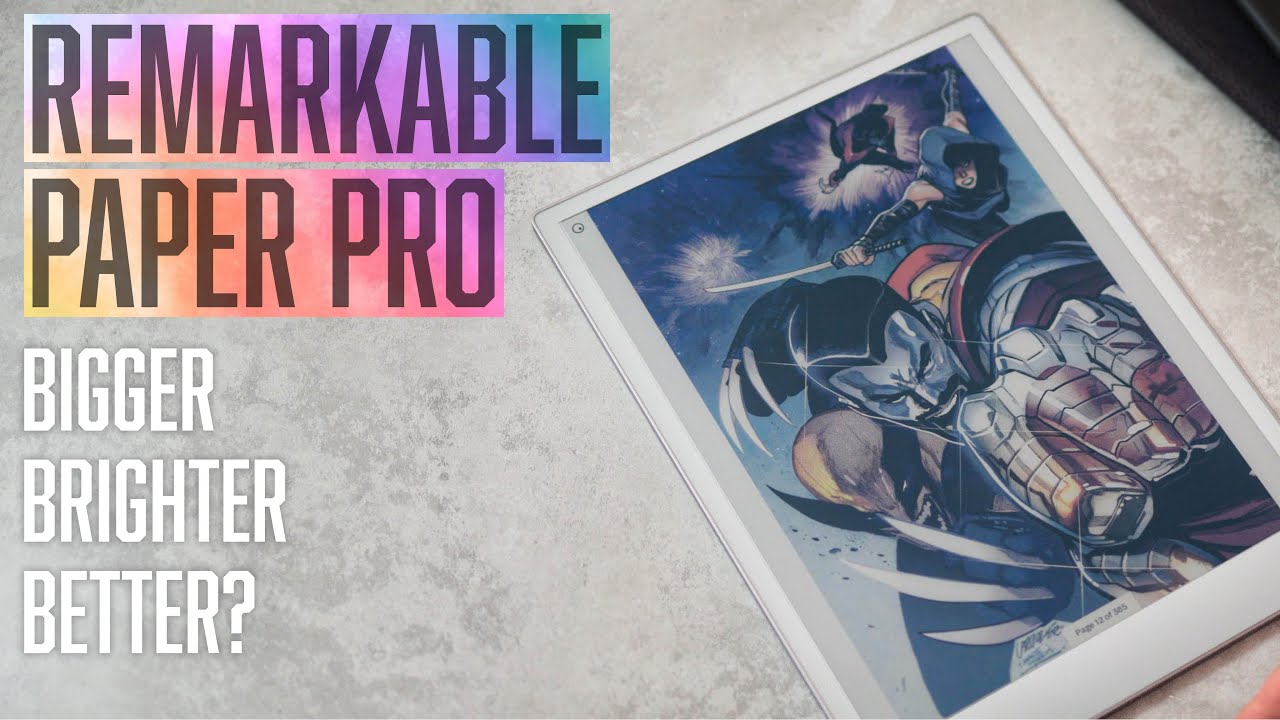 reMarkable Paper Pro за 72 часа | Намного больше, чем просто Kindle Scribe Color 🎨🔆