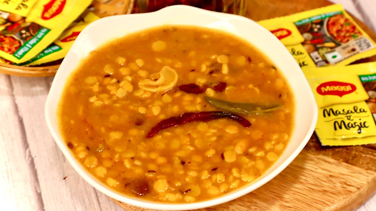 নিরামিষ ছোলার ডাল লুচি পরোটার সঙ্গে এর জুড়ি মেলা দায় তাহলে এই ভাবে একবার বানিয়ে নিন||Niramish Dal