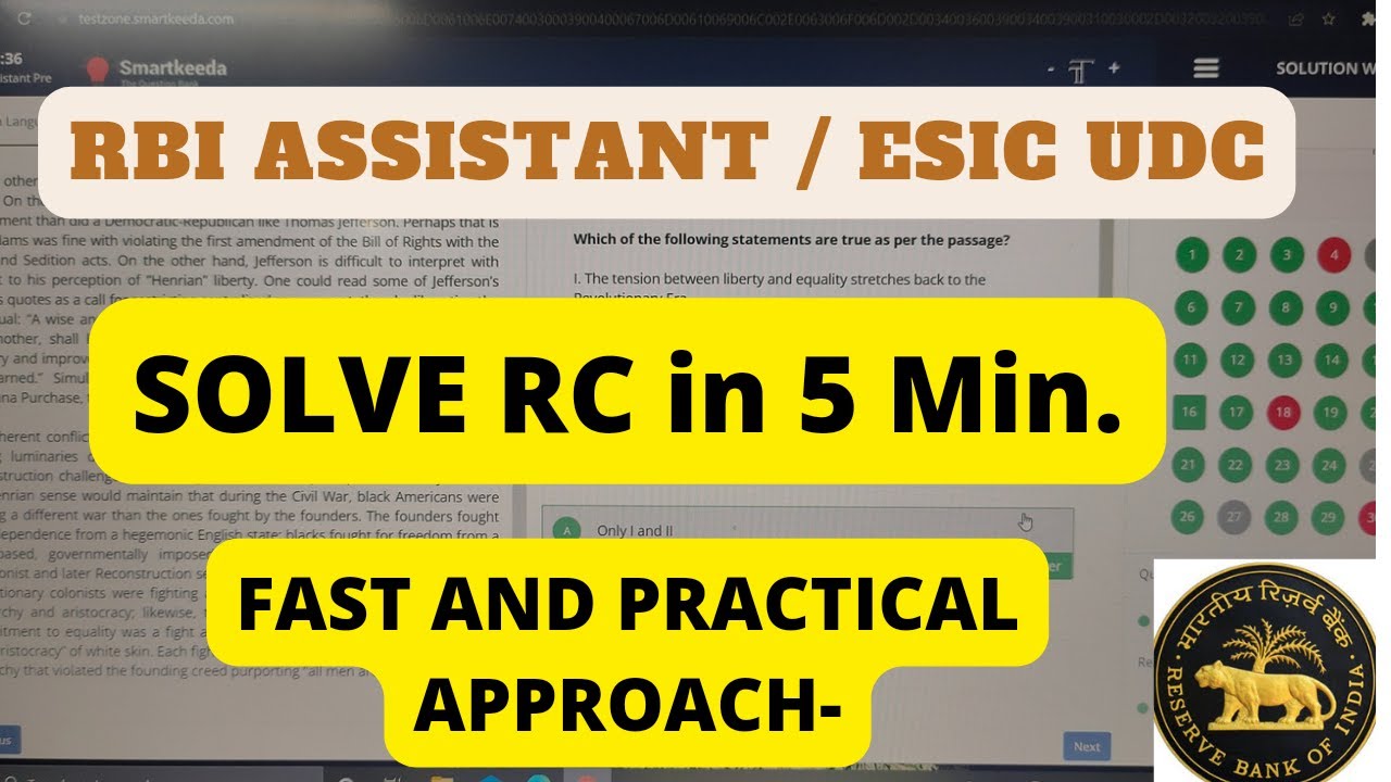 Attempt RC in less than 5 min. 🔥 With this approach - Do you take too much time to solve it? Watc...