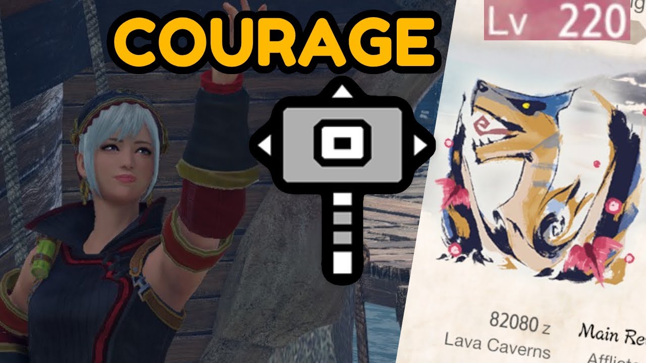 Courage Hammer Is Brutal In Monster Hunter