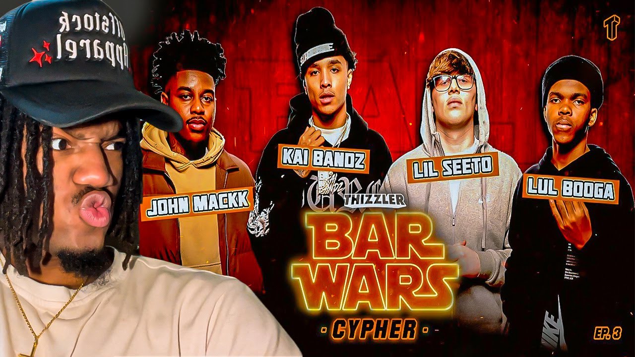 Bar Wars Cypher Kai Bandz, John Mackk, Lil Seeto & Lul Booga..