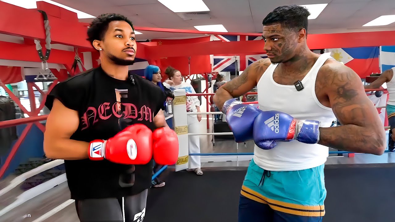 DDG Trains Blueface For His Next Fight! 🥊