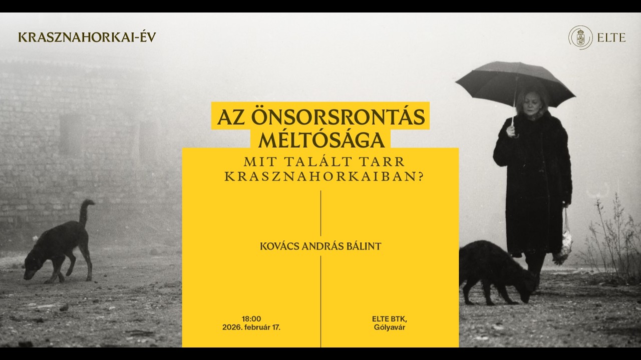 Az önsorsrontás méltósága – Mit talált Tarr Krasznahorkaiban?