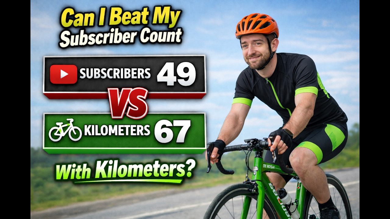 Can I Beat My Subscriber Count With Kilometers?