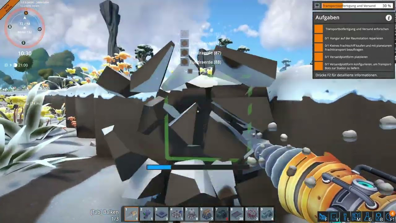 Foundry #5 Xenoferrit schmelze steht