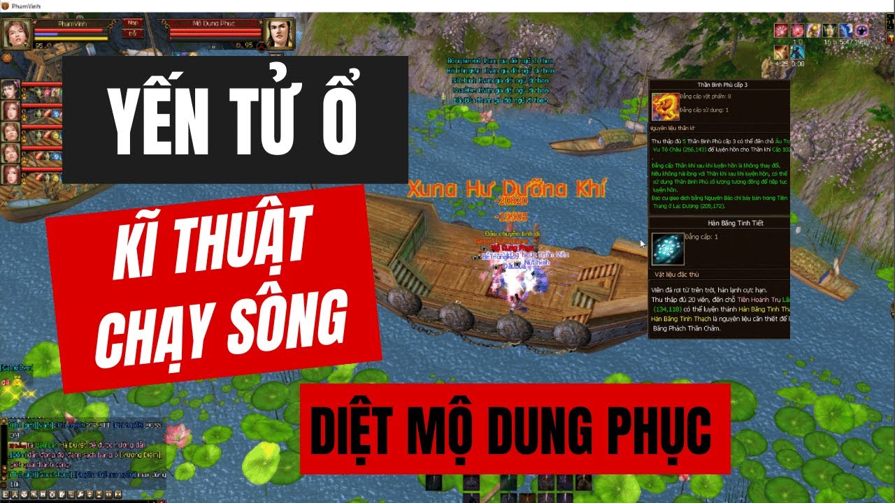 Cách đi Yến Tử Ổ TLBB ( YTO ) - Kĩ thuật chạy sông quá nhanh quá nguy hiểm #tlbb