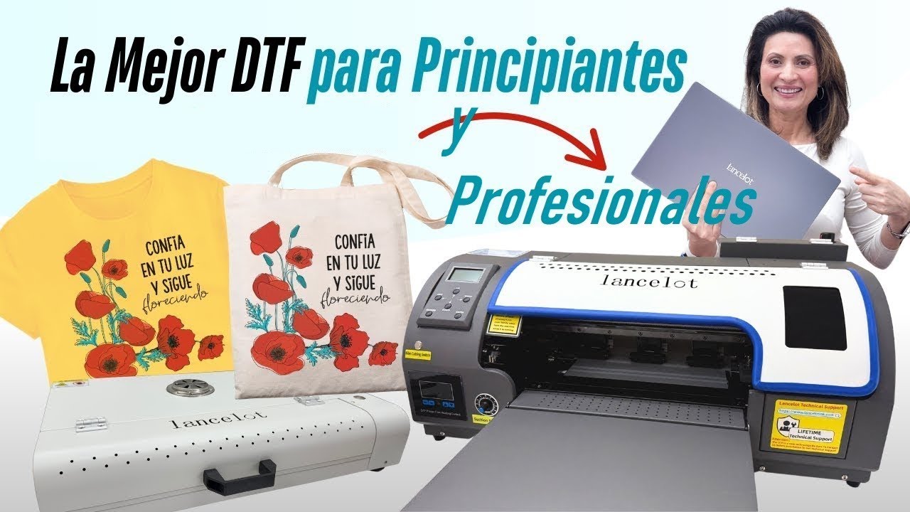 Impresora DTF Lancelot M1630 Pro 🔥 Para Principiantes y Expertos  🚀 Qu&eacute; incluye y c&oacute;mo instalar