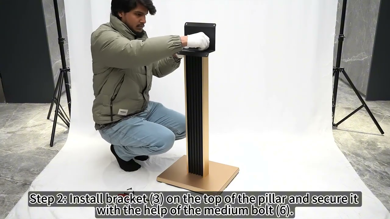 Displays Menu Stand Floor Standing Poster Advertisement Sign Holder - Assembling Instruction