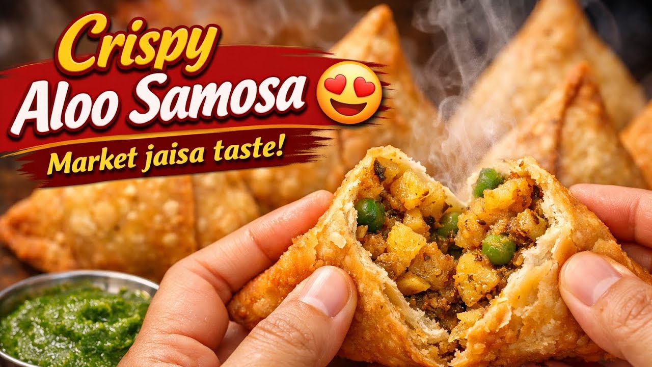 Ramzan Special crispy Aloo Samosa Recipe | Husband Wife ❤️Couple Cooking | 10 Min Easy Iftar Recipe