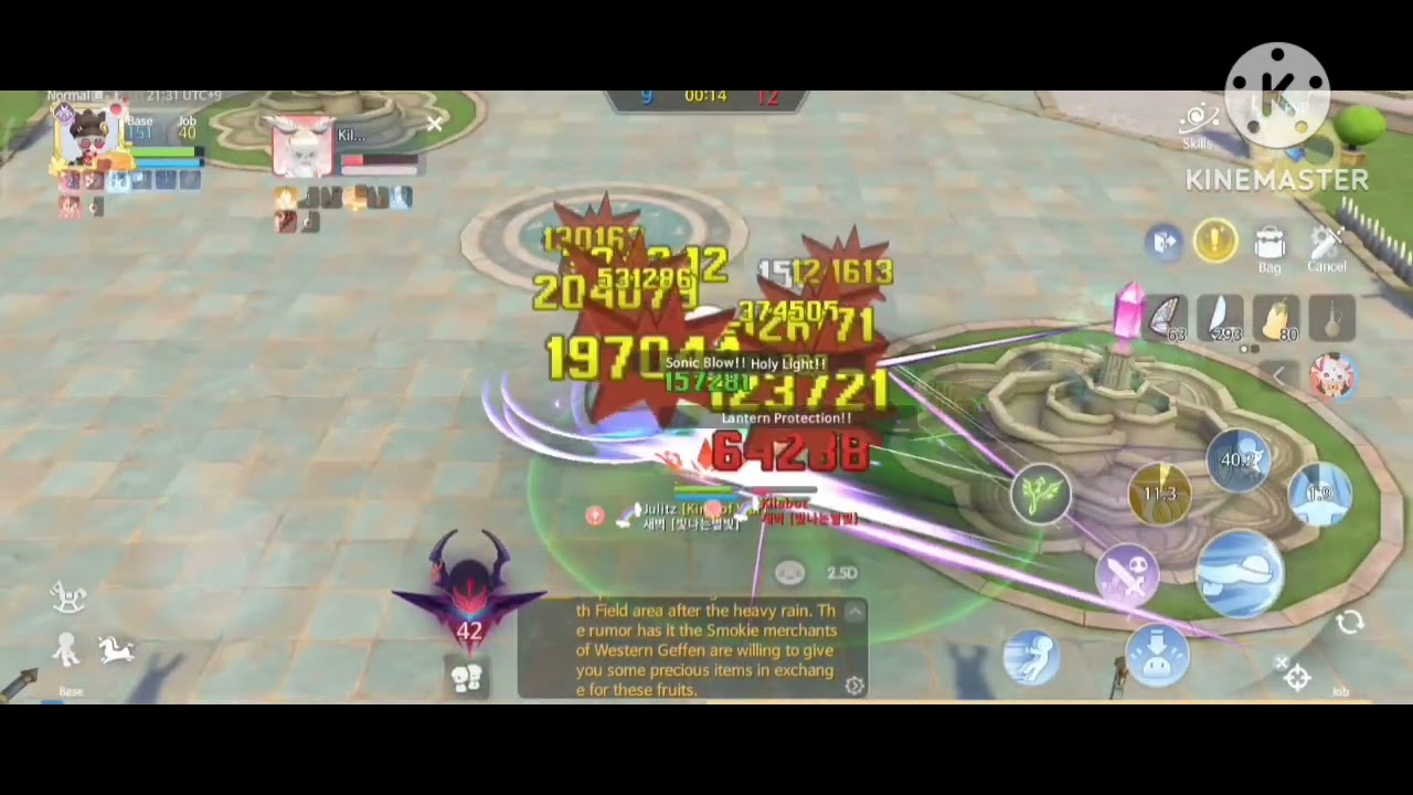 ROO KR: GUILLOTINE CROSS (KATAR BUILD) PVP GAME PLAY AND DAMAGE TEST!! ENJOY!!