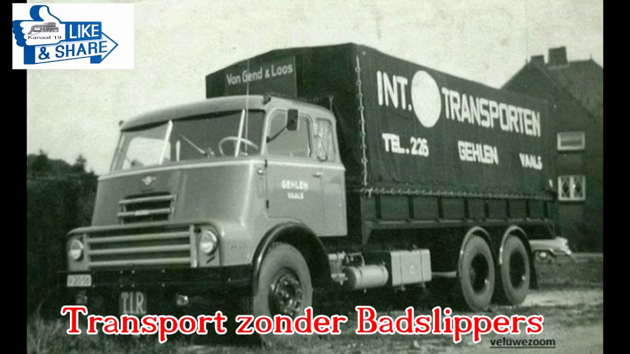 Nostalgie van transport , zonder badslippers