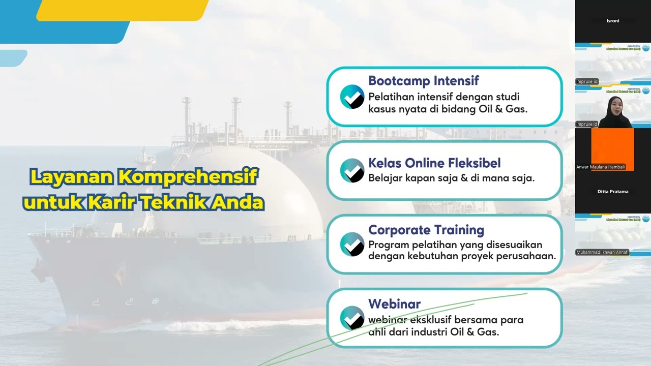 Webinar : Introduction Liquefied Natural Gas (LNG) | impruve.id