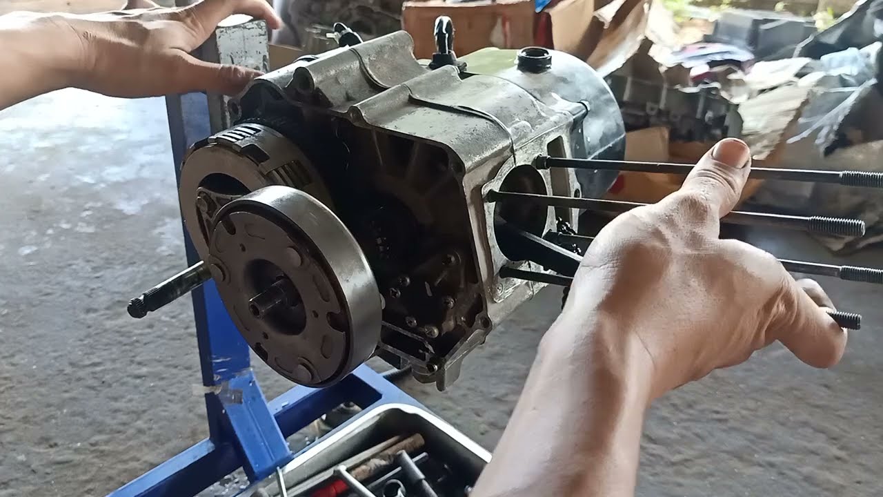 ประกอบเครื่องเวฟ 100 ลูก 54 ให้ FC ดูหน่อยครับ| Motorcycle | mechanic | modify | Thailand