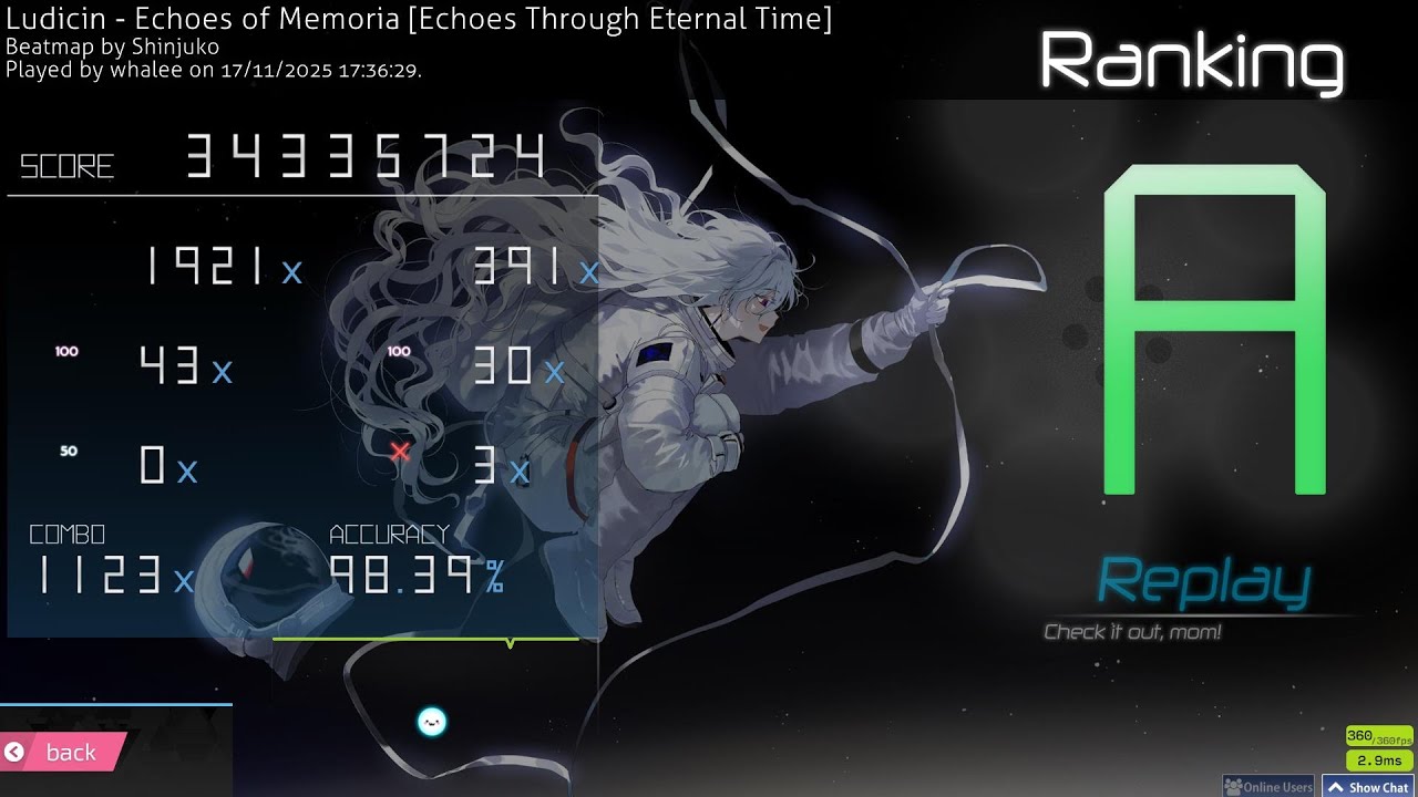 Ehoes of Memoria 🌌 3 miss