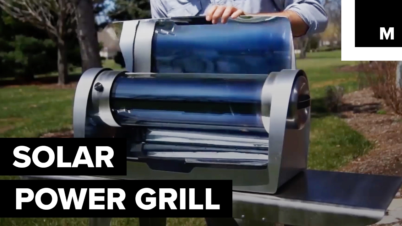 Solar power grill