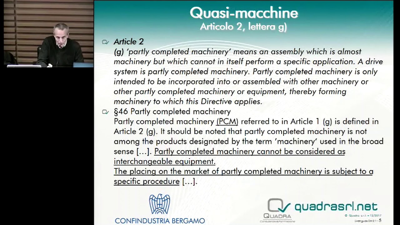 Macchina o quasi macchina?