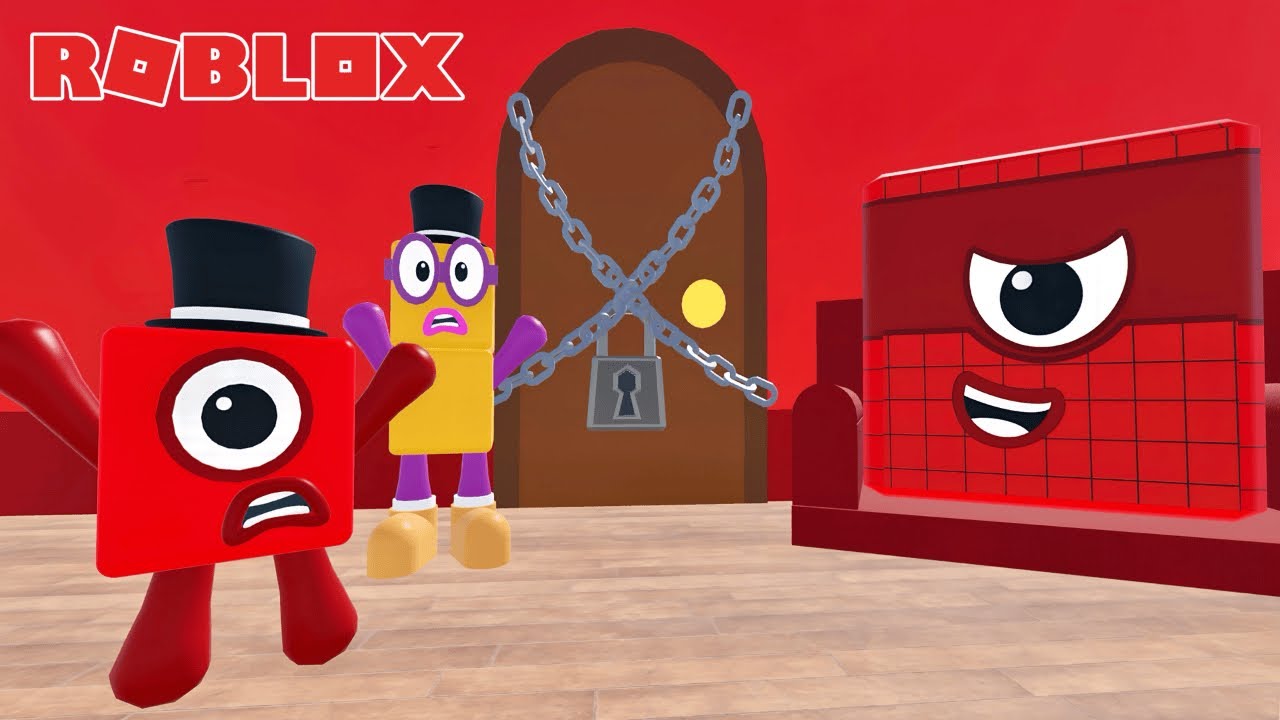 Numberblocks ESCAPE ИЗ ДОМА 1000 ЗЛА Obby | Roblox