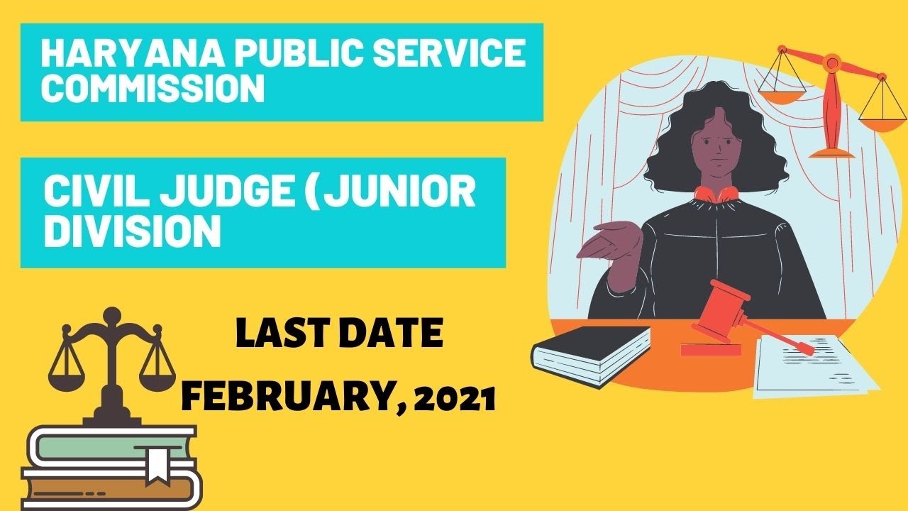 HPSC HCS JUDICIARY EXAM 2021 CIVIL JUDGE (JUNIOR WING)