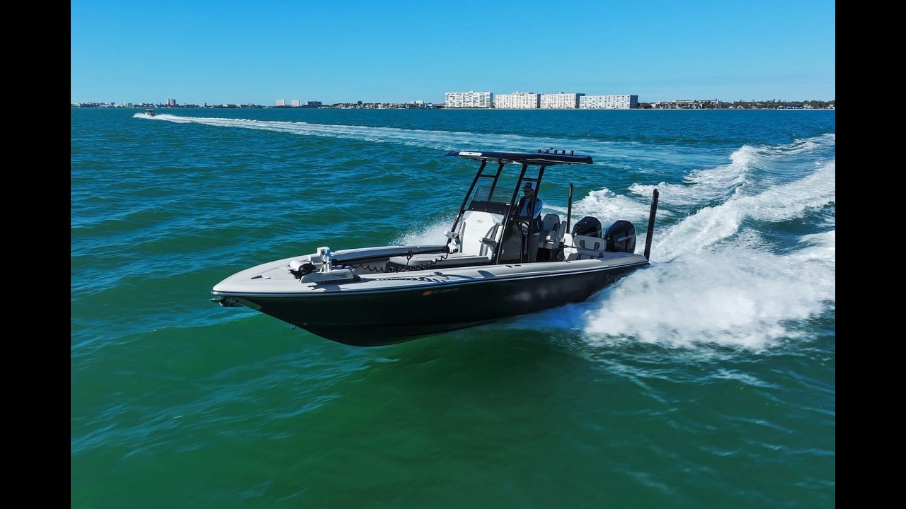 2022 ShearWater 270 SS Carolina Open with Warranty