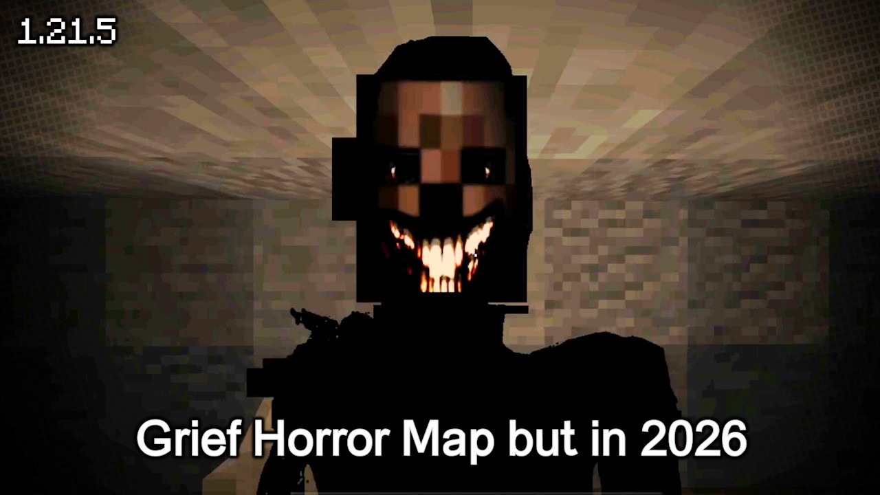 Minecraft 1.21.5 - Grief Horror Map (Remake)