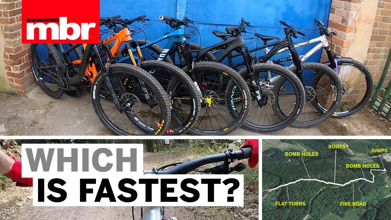 Which is Fastest | Santa Cruz VS Specialized VS Canyon VS Yeti and more | Mountain Bike Rider