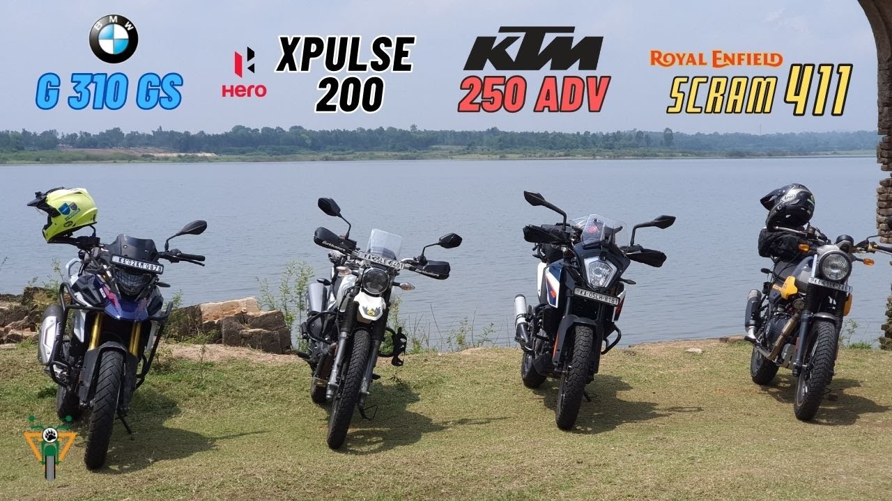 BMW G310GS | Xpulse 200 | KTM 250 Adv | Scram 411 — Что бы вы выбрали?