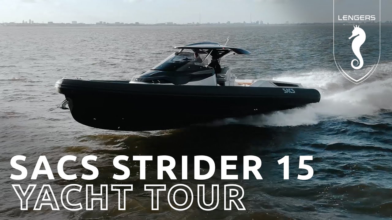 NEW SACS Strider 15 RIB motor yacht for sale | Motor Yacht Walkthrough - Lengers Yachts