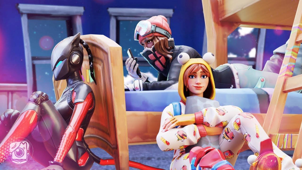 GIRLS OF SEASON 7 SLEEPOVER! (A Fortnite Short Film)