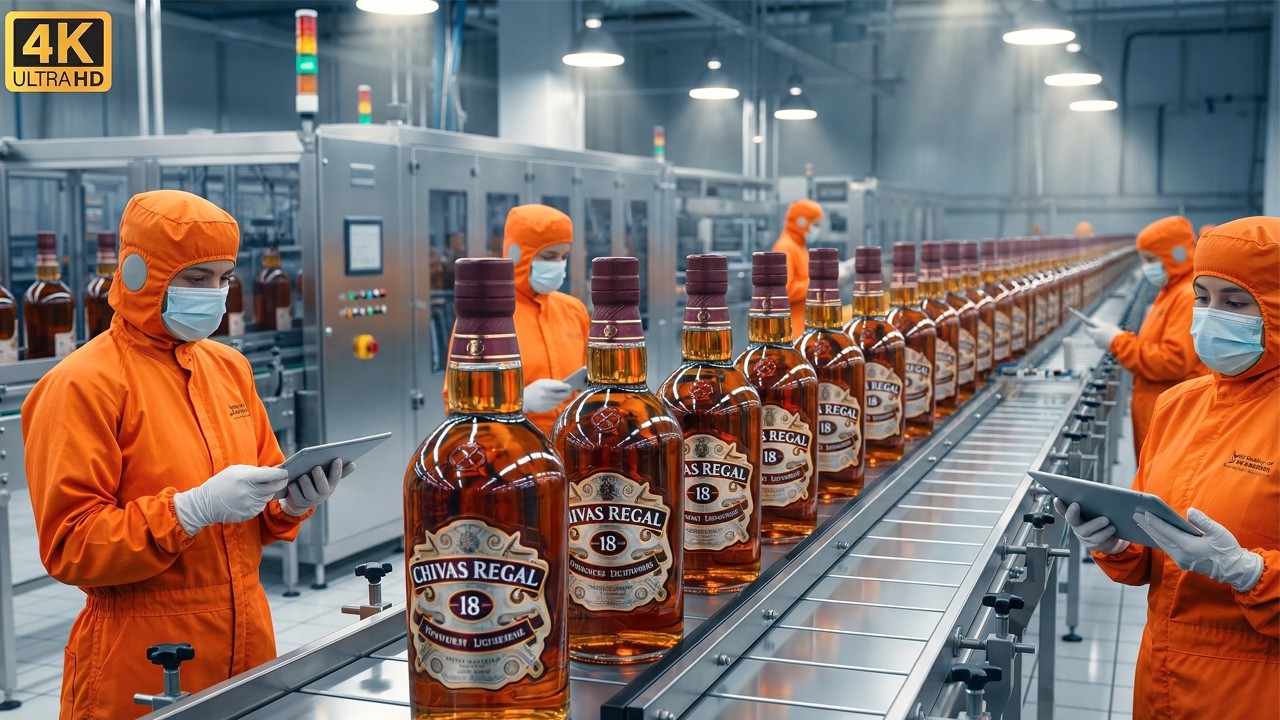 How Chivas Regal 18 Is Made | Inside a World-Class Scotch Whisky Distillery