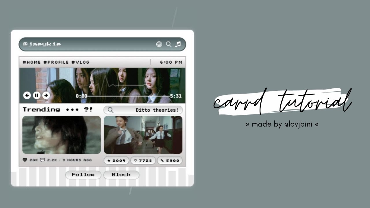 interactive carrd tutorial — © owner