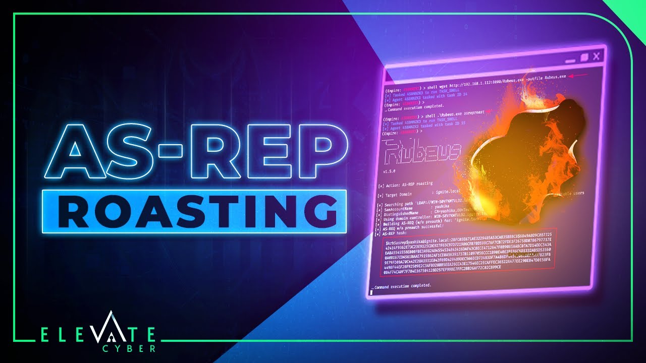 ASREP Roasting in An Active Directory Lab